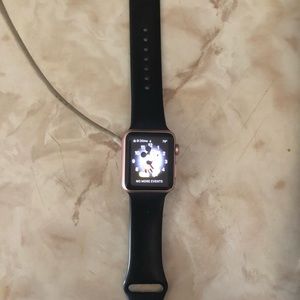 Apple Watch 38mm Rose Gold Face Series 1